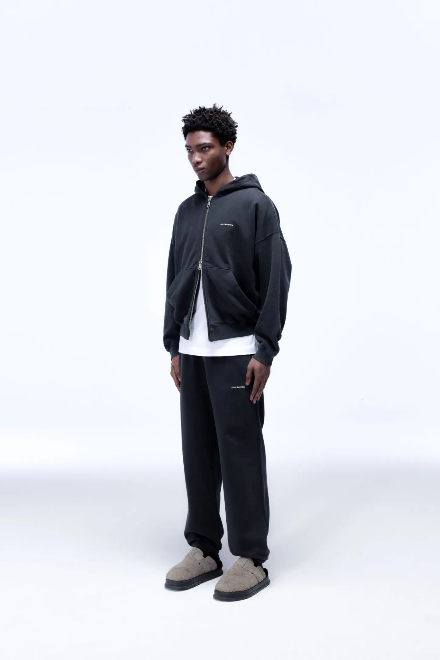 Cole Buxton MINI LOGO ZIPPED HOODIE| Hoodies
