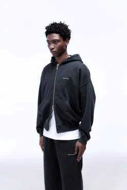 Cole Buxton MINI LOGO ZIPPED HOODIE| Hoodies