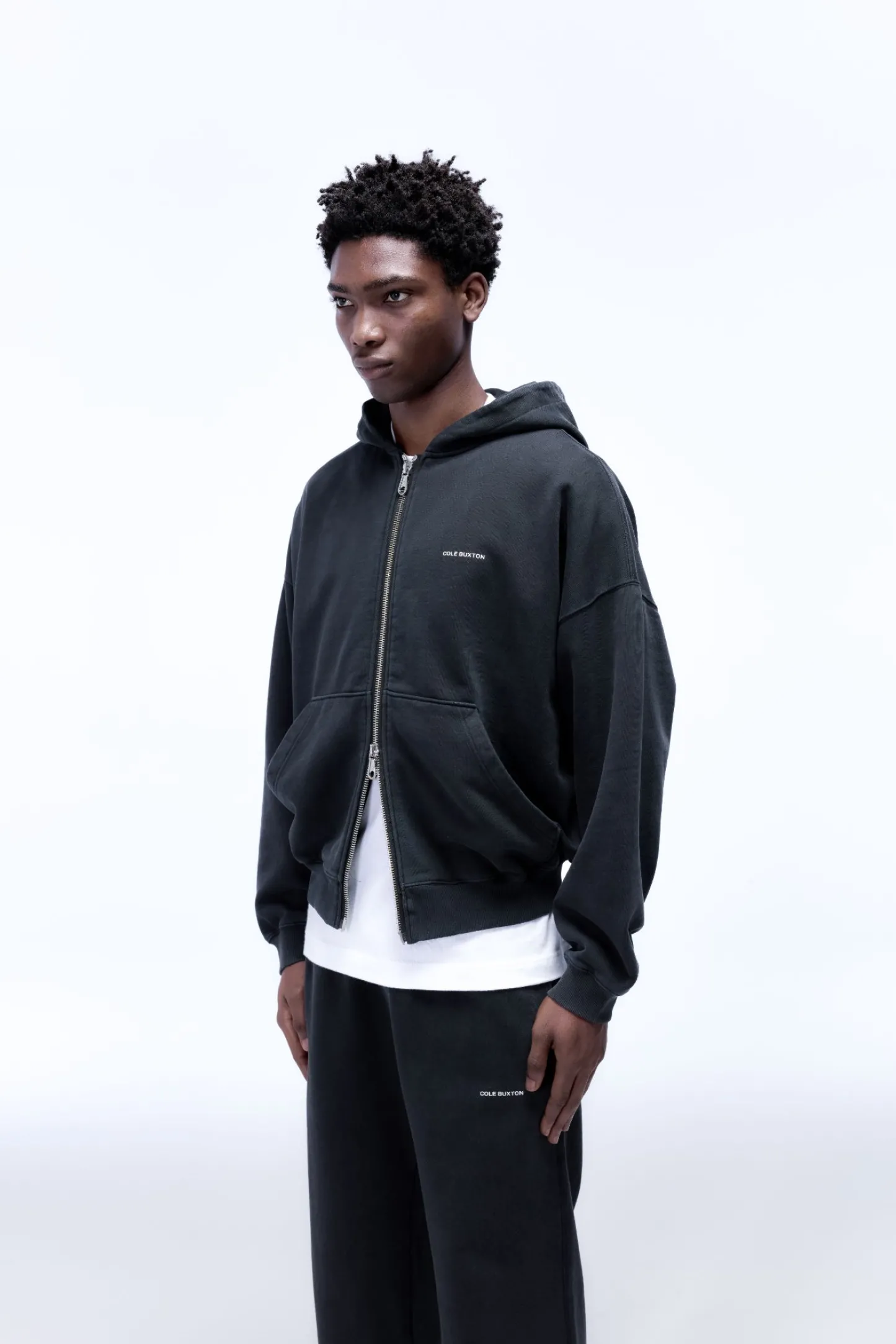 Cole Buxton MINI LOGO ZIPPED HOODIE| Hoodies