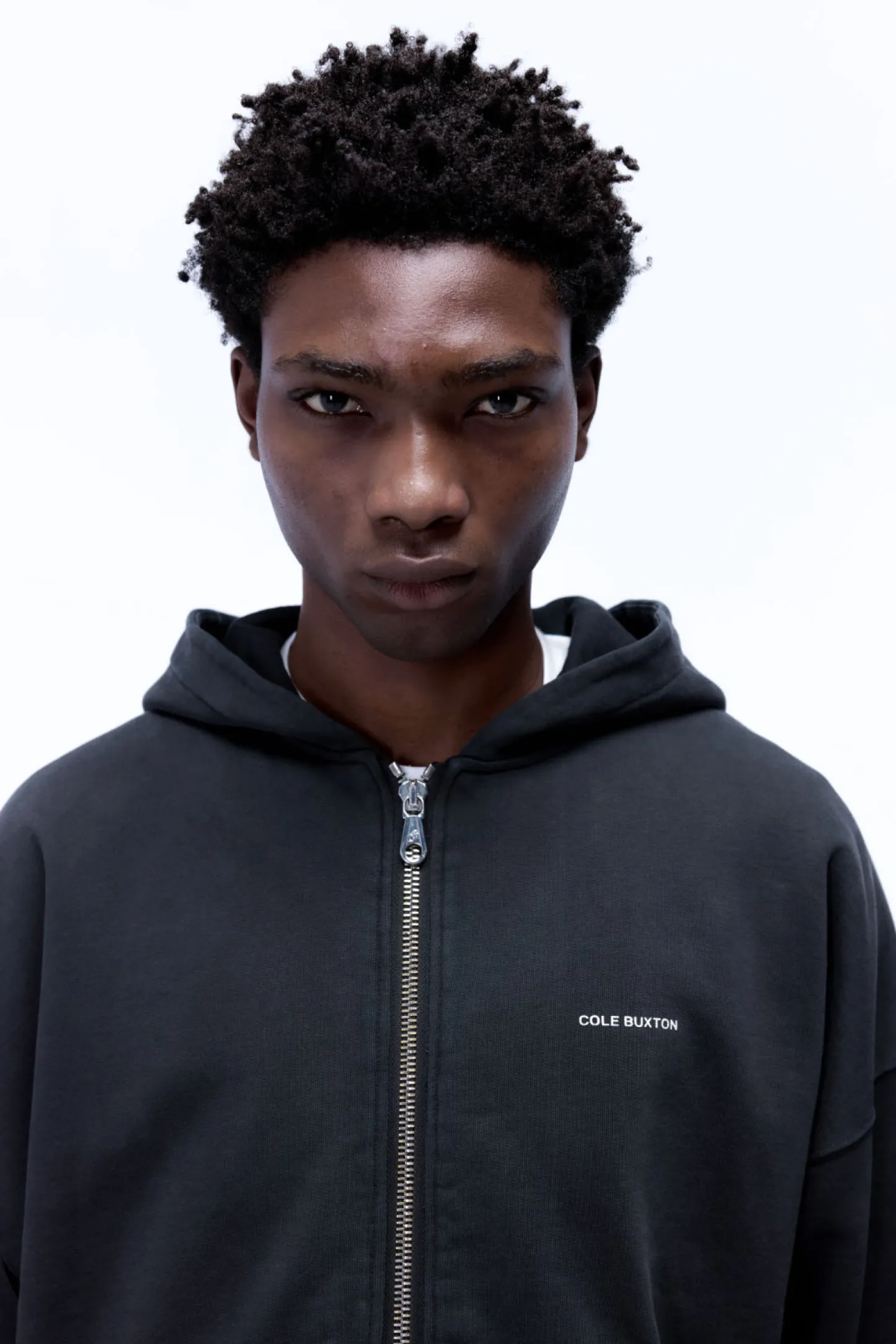 Cole Buxton MINI LOGO ZIPPED HOODIE| Hoodies