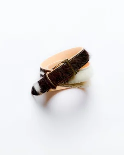 Cole Buxton PONY HAIR BELT| Accessories|Leather