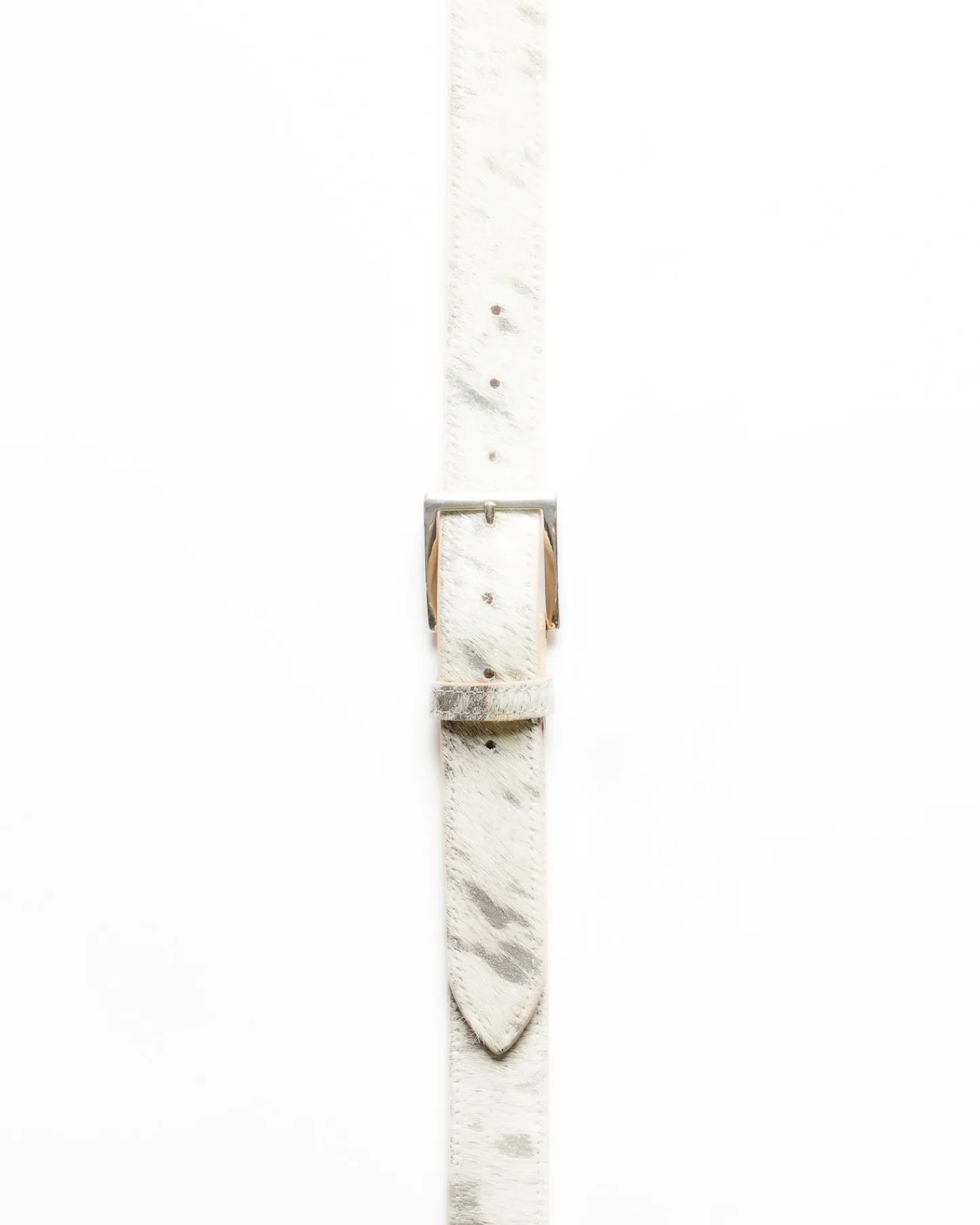 Cole Buxton PONY HAIR BELT| Accessories|Leather