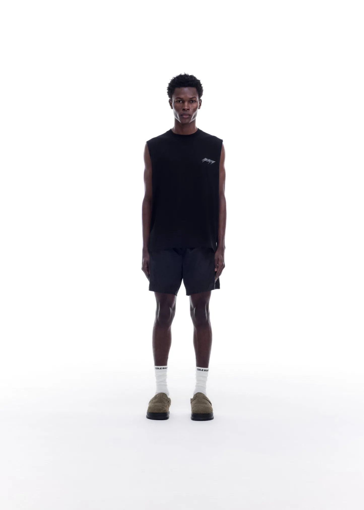 Cole Buxton RACER CUT OFF VEST| T-Shirts