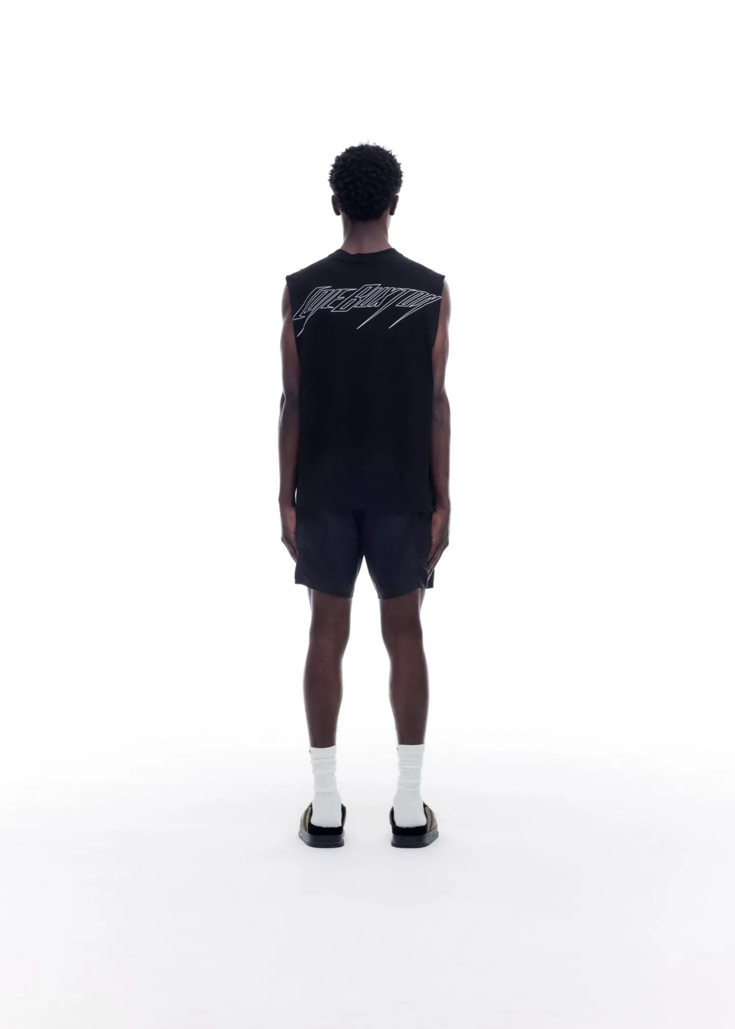 Cole Buxton RACER CUT OFF VEST| T-Shirts