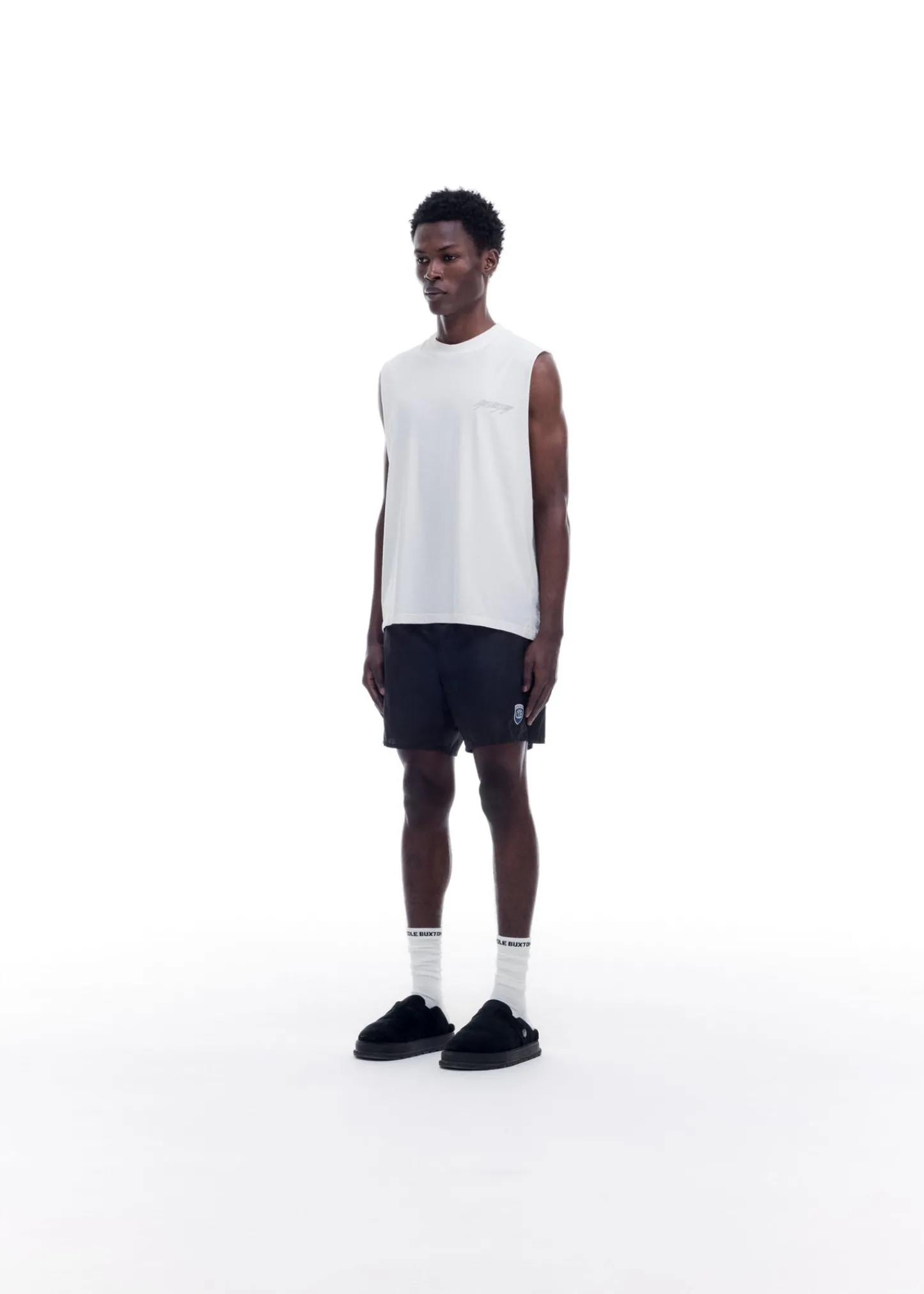 Cole Buxton RACER CUT OFF VEST| T-Shirts