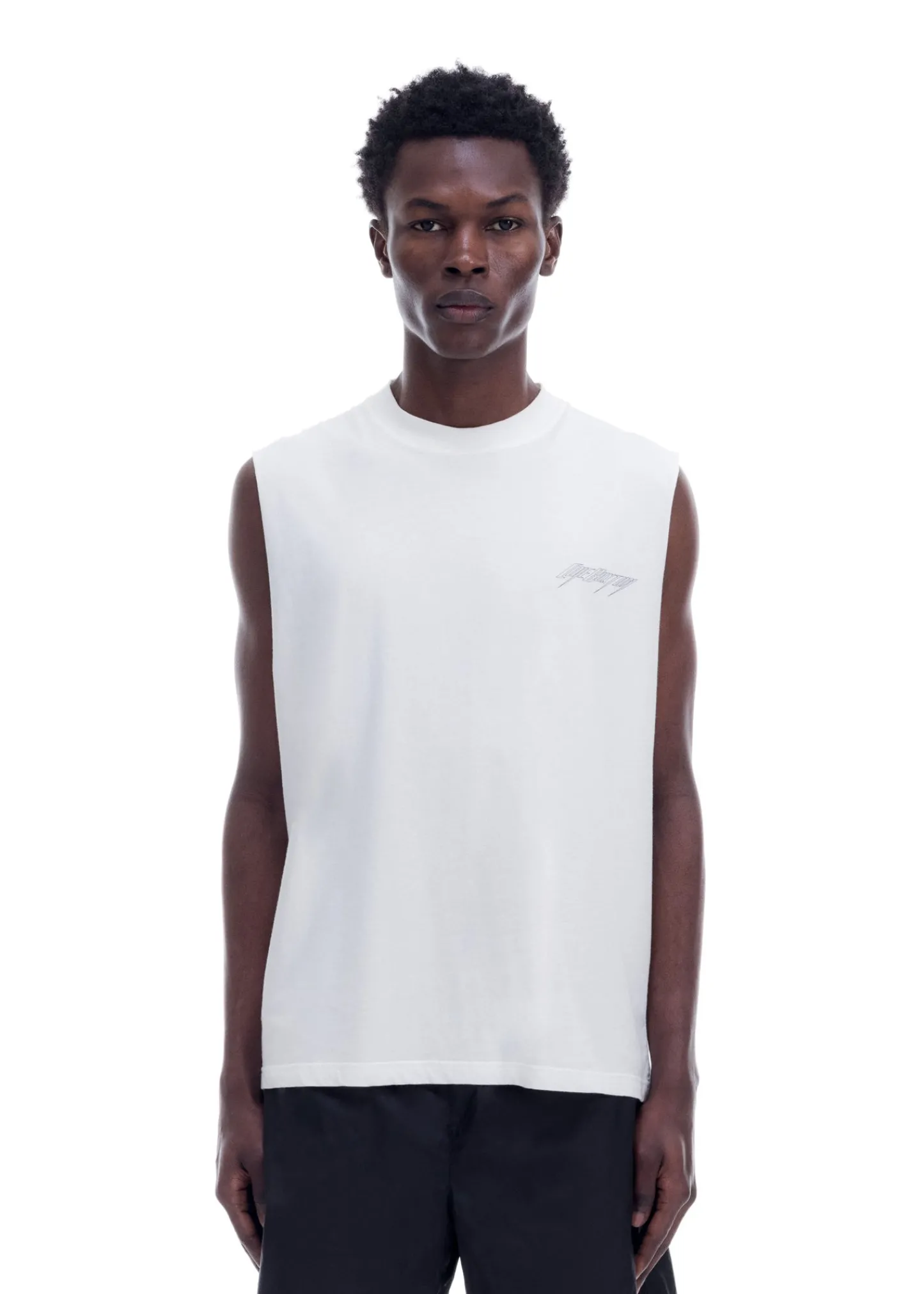 Cole Buxton RACER CUT OFF VEST| T-Shirts