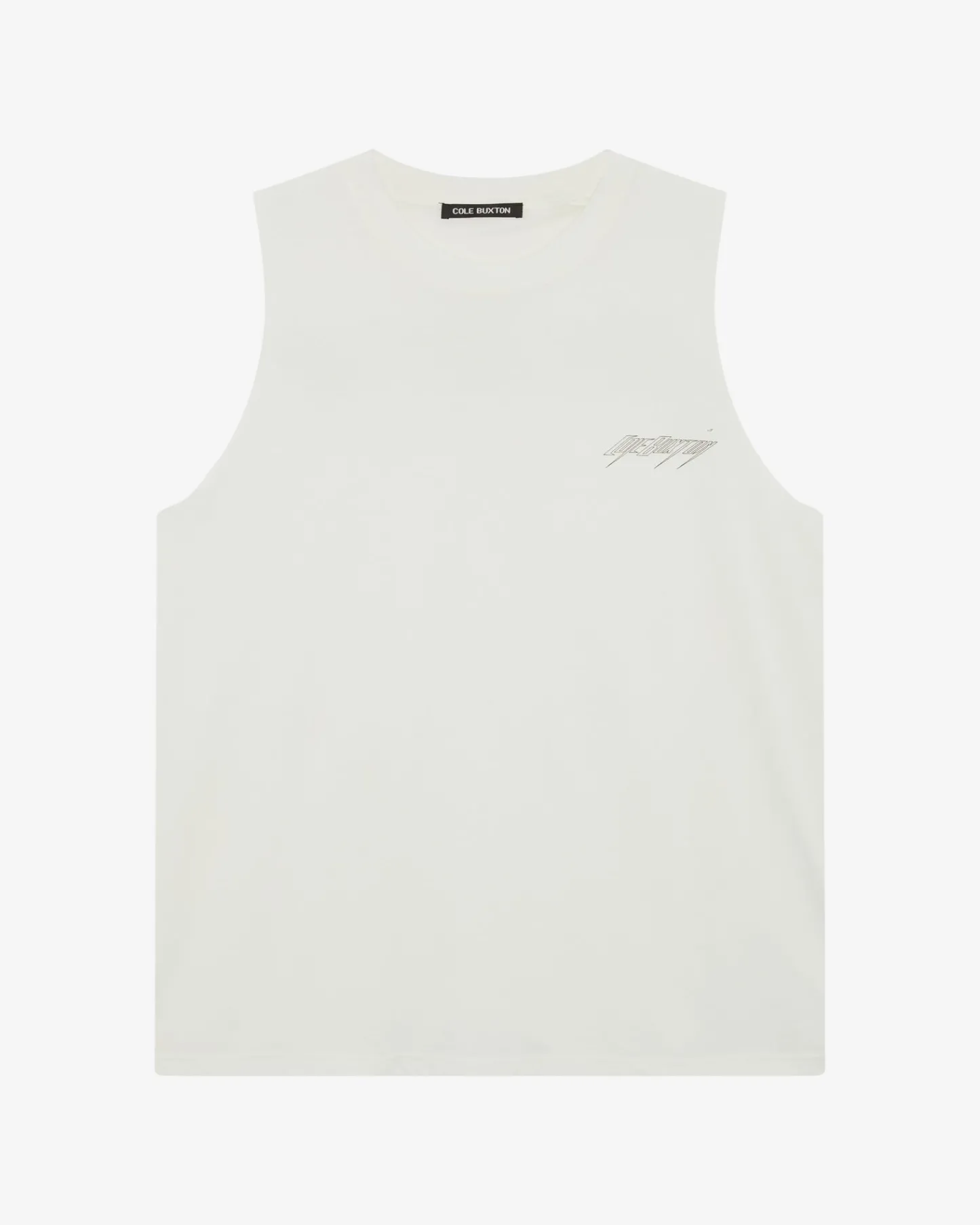 Cole Buxton RACER CUT OFF VEST| T-Shirts