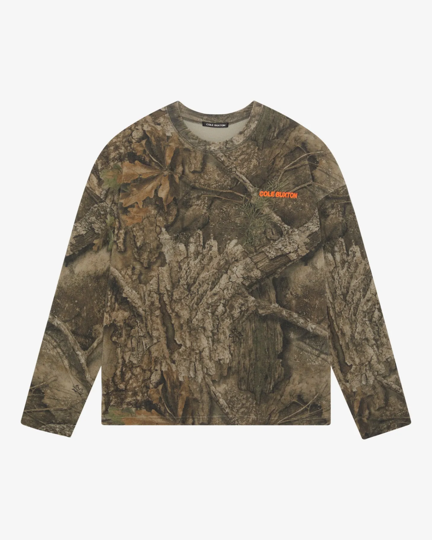 Cole Buxton REAL TREE WAFFLE LONG SLEEVE T-SHIRT| T-Shirts