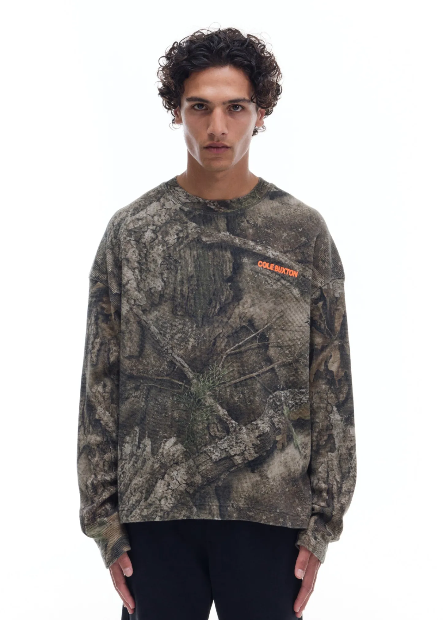 Cole Buxton REAL TREE WAFFLE LONG SLEEVE T-SHIRT| T-Shirts