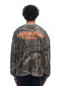 Cole Buxton REAL TREE WAFFLE LONG SLEEVE T-SHIRT| T-Shirts
