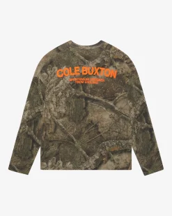 Cole Buxton REAL TREE WAFFLE LONG SLEEVE T-SHIRT| T-Shirts
