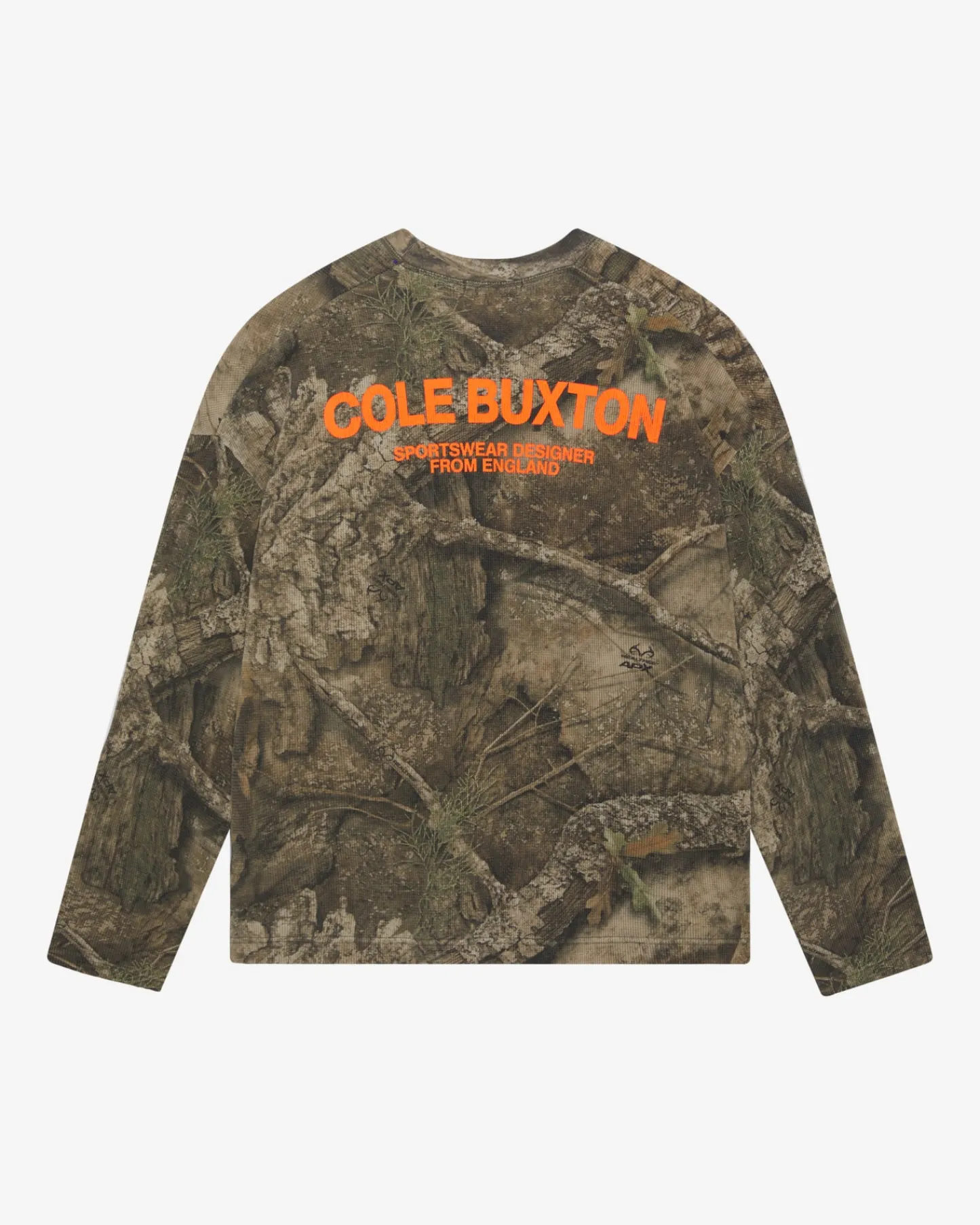 Cole Buxton REAL TREE WAFFLE LONG SLEEVE T-SHIRT| T-Shirts