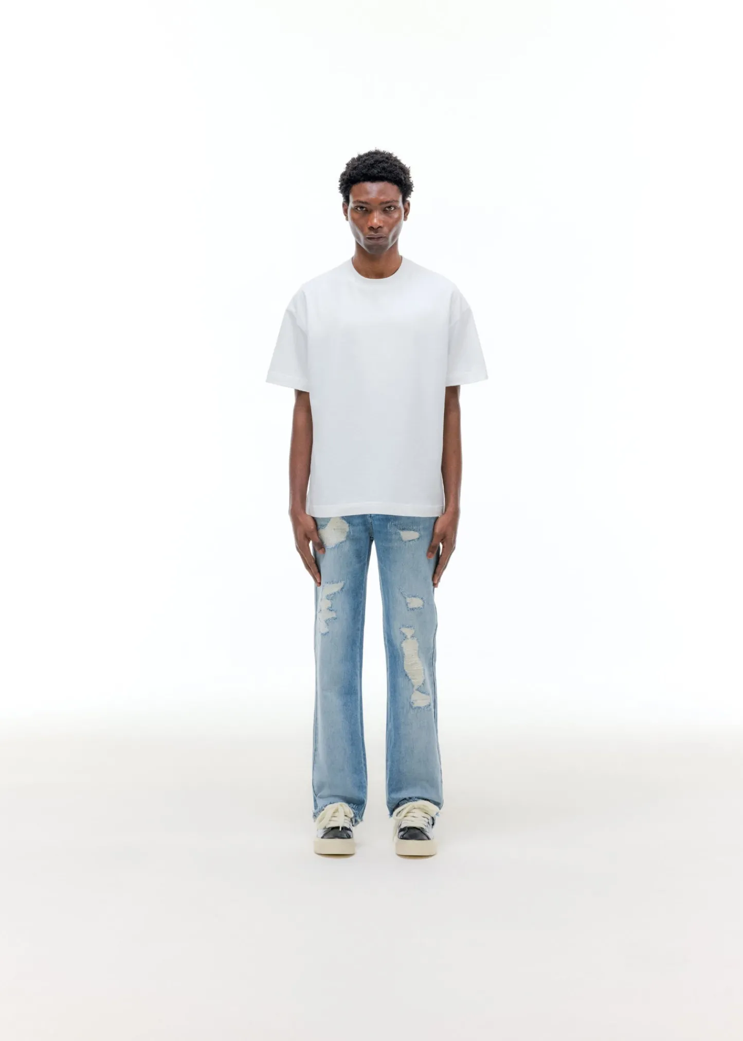 Cole Buxton REPAIRED JEANS| Denim