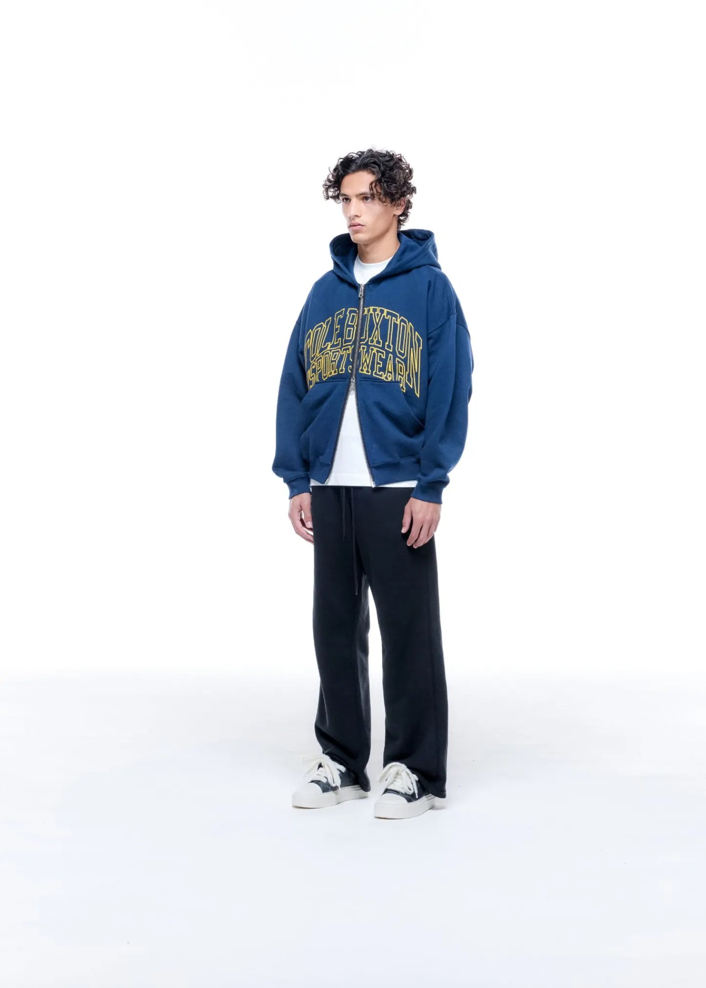 Cole Buxton SPORTSWEAR ARC ZIPPED HOODIE| Hoodies