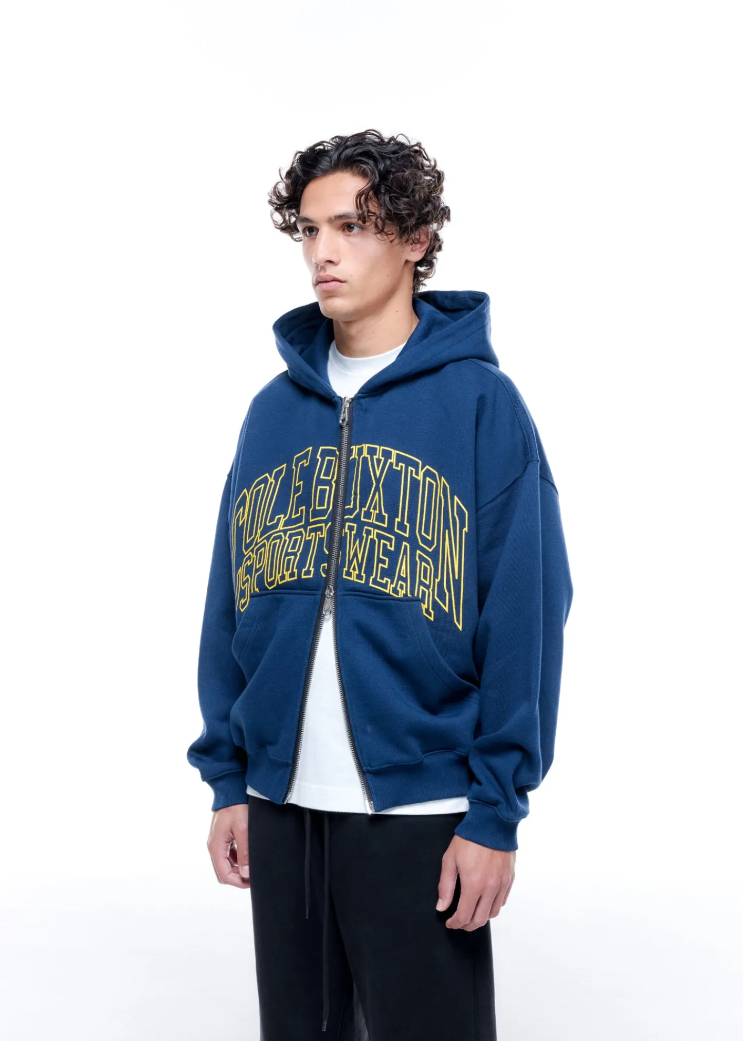 Cole Buxton SPORTSWEAR ARC ZIPPED HOODIE| Hoodies