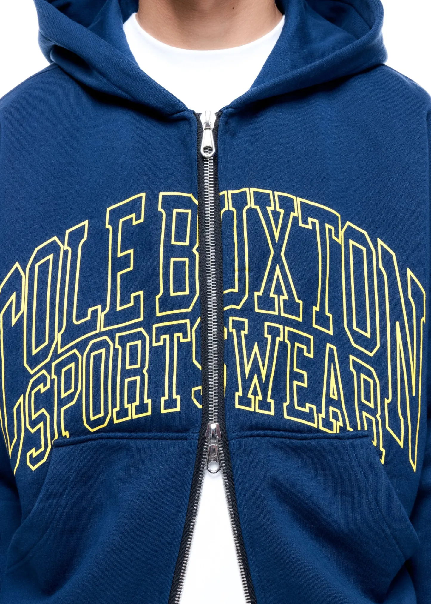 Cole Buxton SPORTSWEAR ARC ZIPPED HOODIE| Hoodies