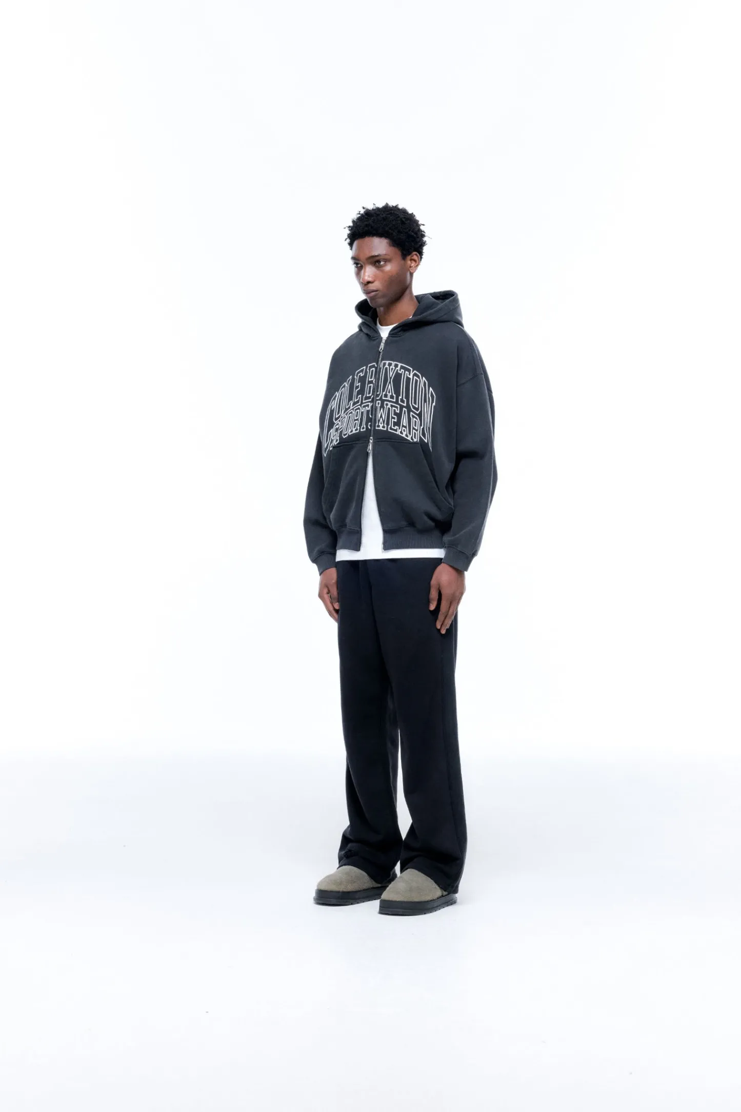 Cole Buxton SPORTSWEAR ARC ZIPPED HOODIE| Hoodies