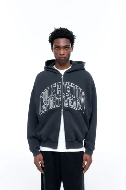 Cole Buxton SPORTSWEAR ARC ZIPPED HOODIE| Hoodies