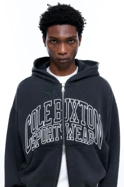 Cole Buxton SPORTSWEAR ARC ZIPPED HOODIE| Hoodies