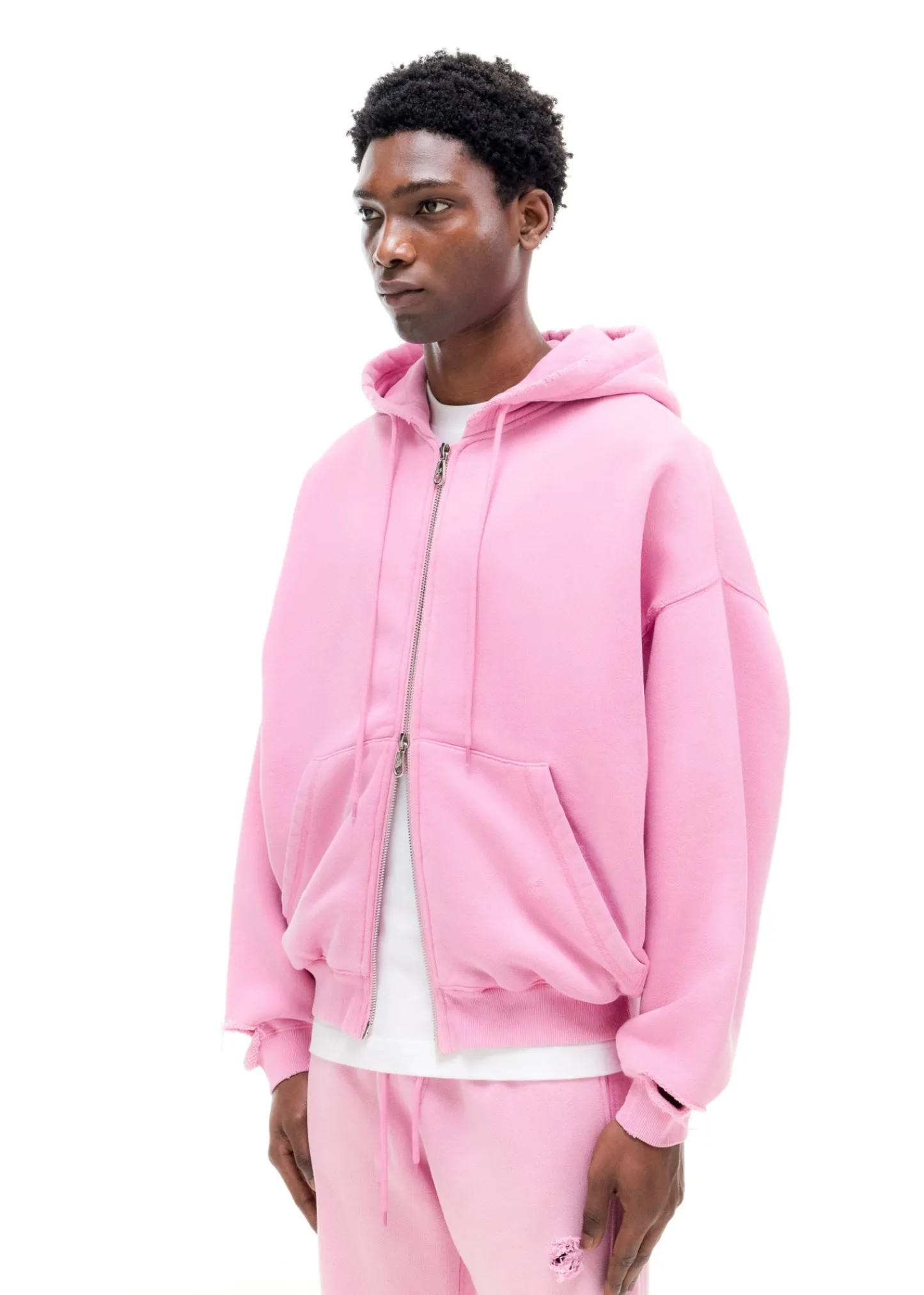 Cole Buxton SUN FADE POCKET ZIPPED HOODIE| Hoodies