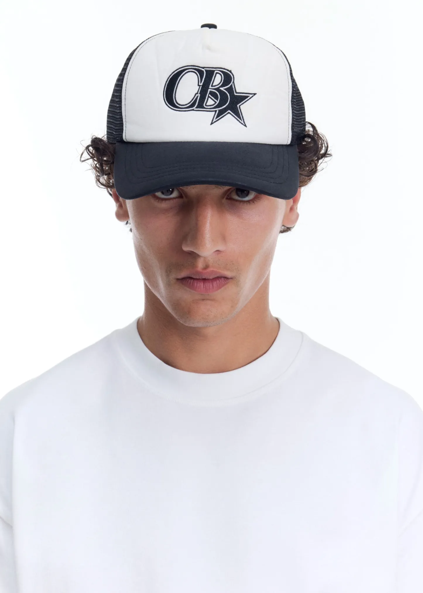 Cole Buxton VINTAGE STAR TRUCKER CAP| Accessories|Caps