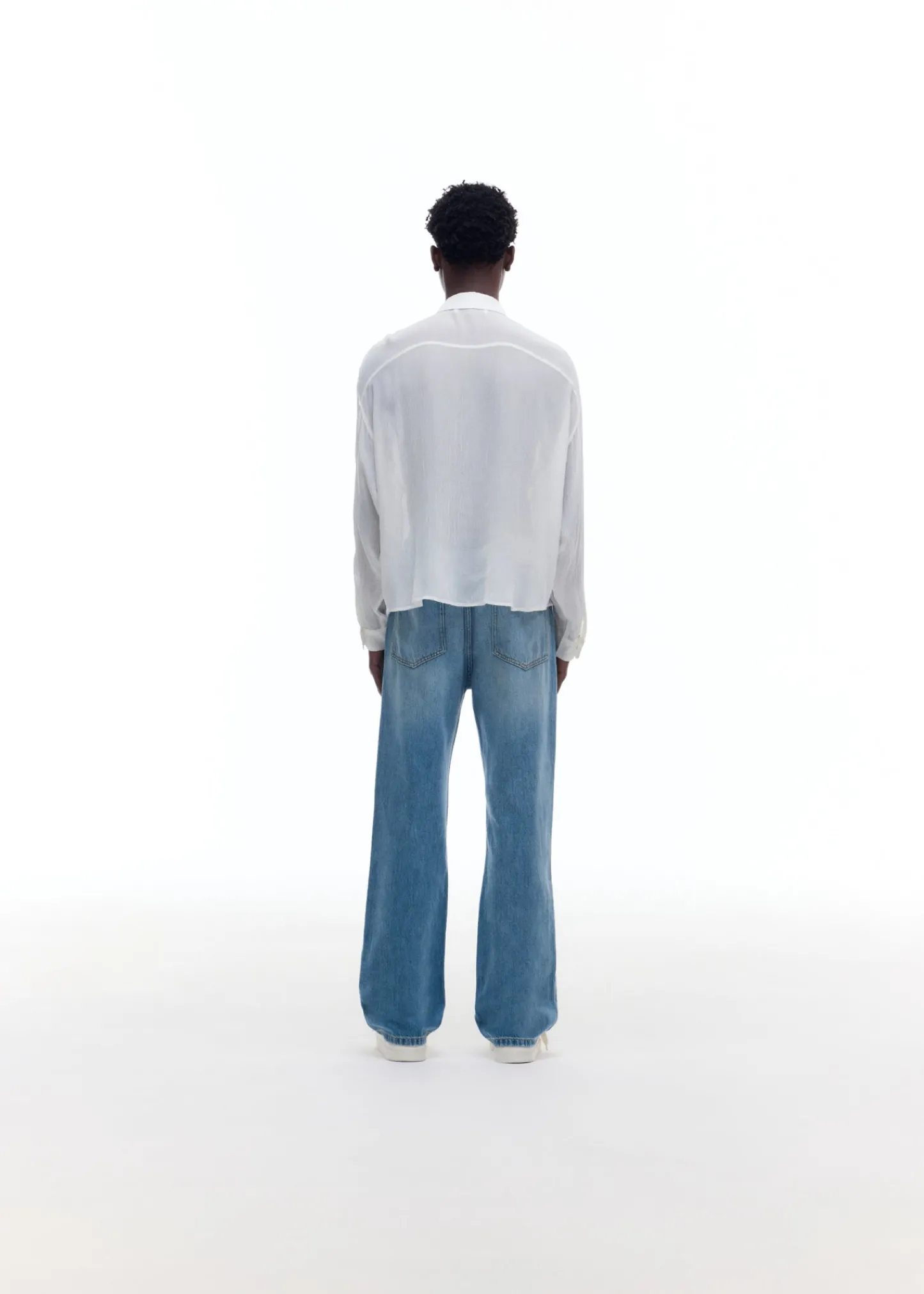 Cole Buxton VISCOSE ZIPPED SHIRT| Shirts