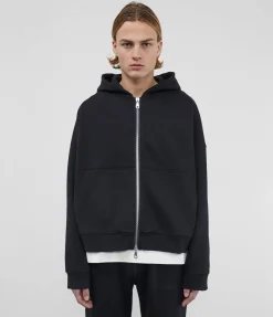 Cole Buxton WARM UP CROPPED ZIPPED HOODIE| Hoodies
