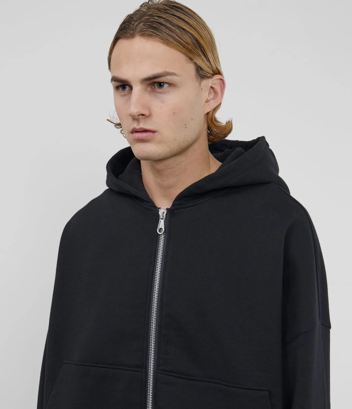 Cole Buxton WARM UP CROPPED ZIPPED HOODIE| Hoodies