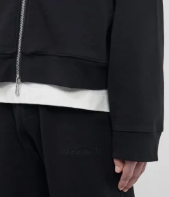 Cole Buxton WARM UP CROPPED ZIPPED HOODIE| Hoodies