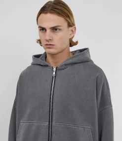 Cole Buxton WARM UP CROPPED ZIPPED HOODIE| Hoodies