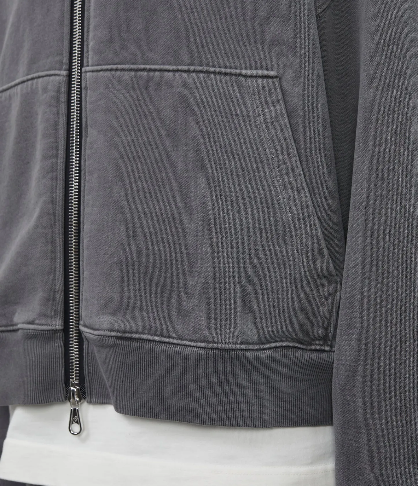 Cole Buxton WARM UP CROPPED ZIPPED HOODIE| Hoodies