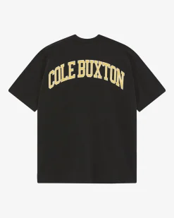 Cole Buxton YELLOW ARC T-SHIRT| T-Shirts