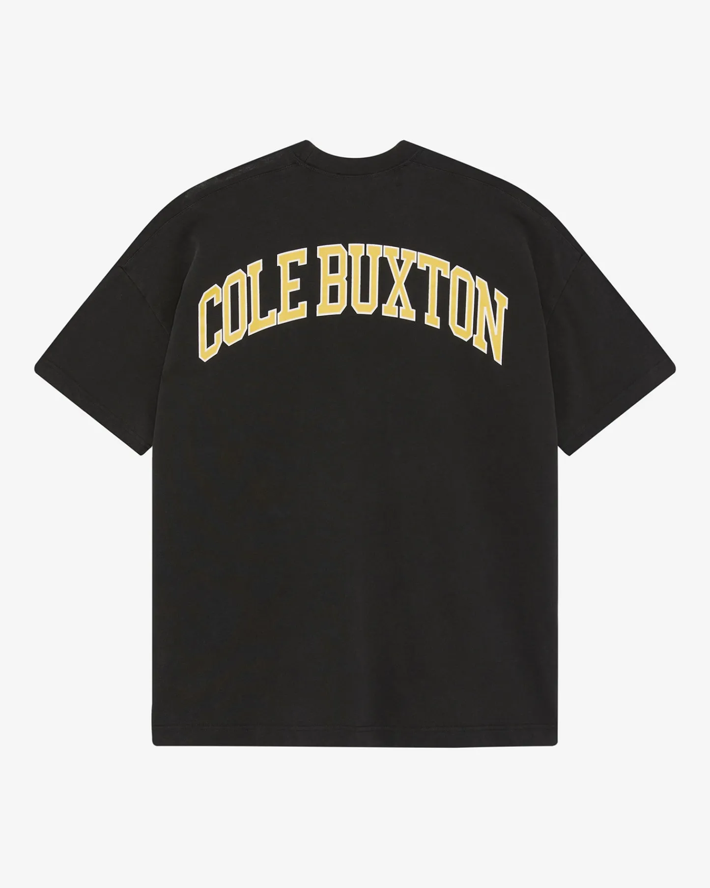 Cole Buxton YELLOW ARC T-SHIRT| T-Shirts