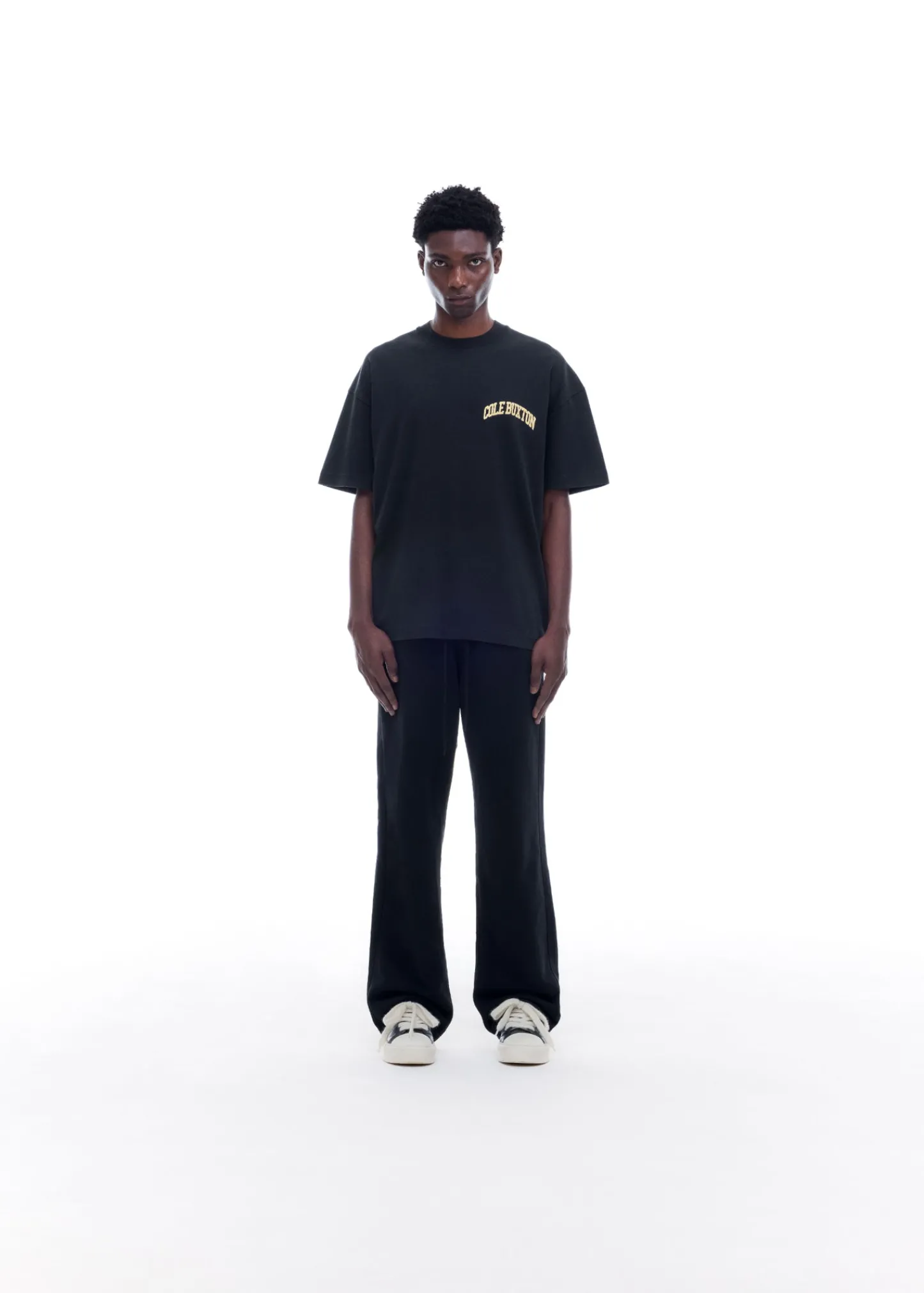 Cole Buxton YELLOW ARC T-SHIRT| T-Shirts