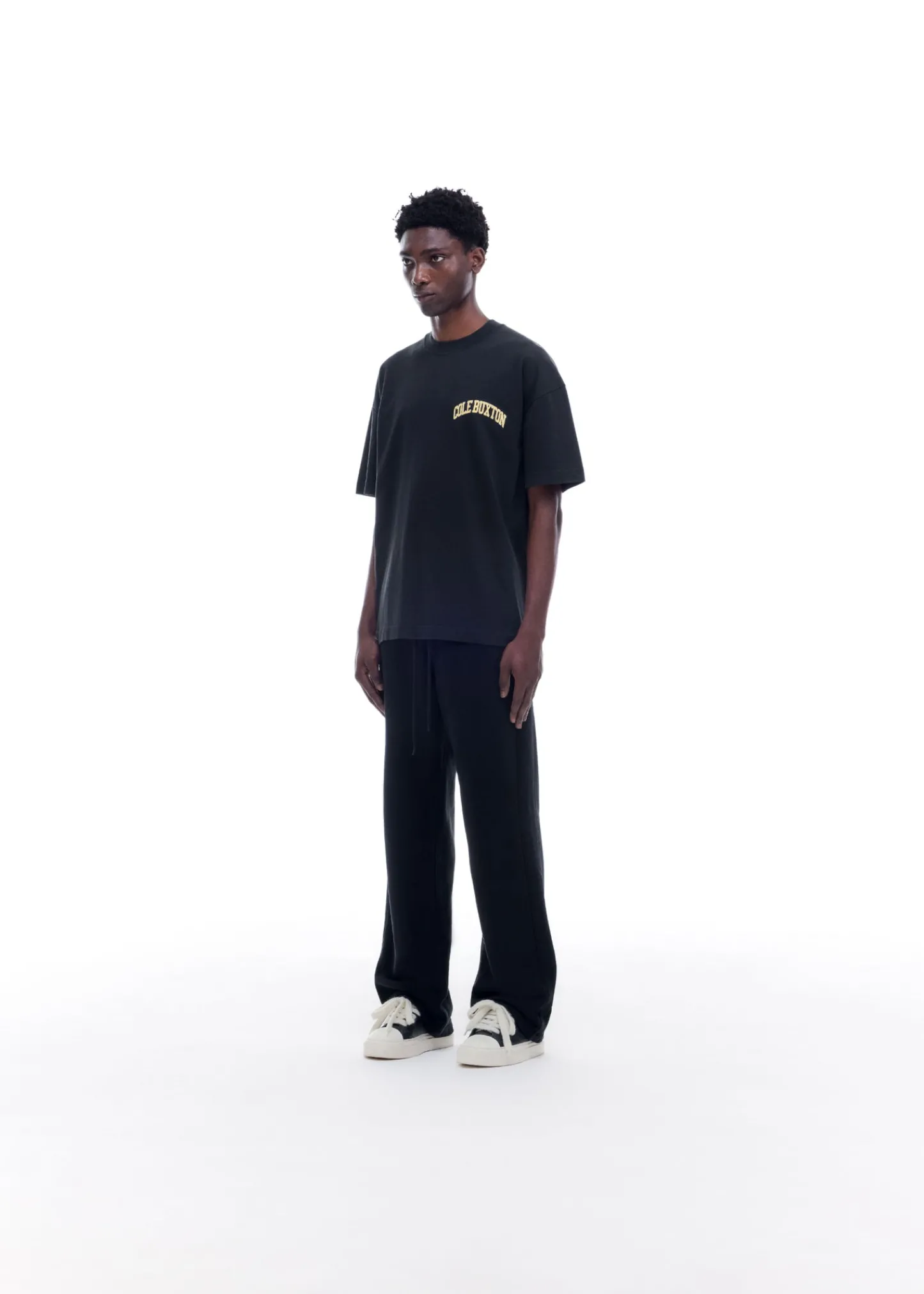 Cole Buxton YELLOW ARC T-SHIRT| T-Shirts