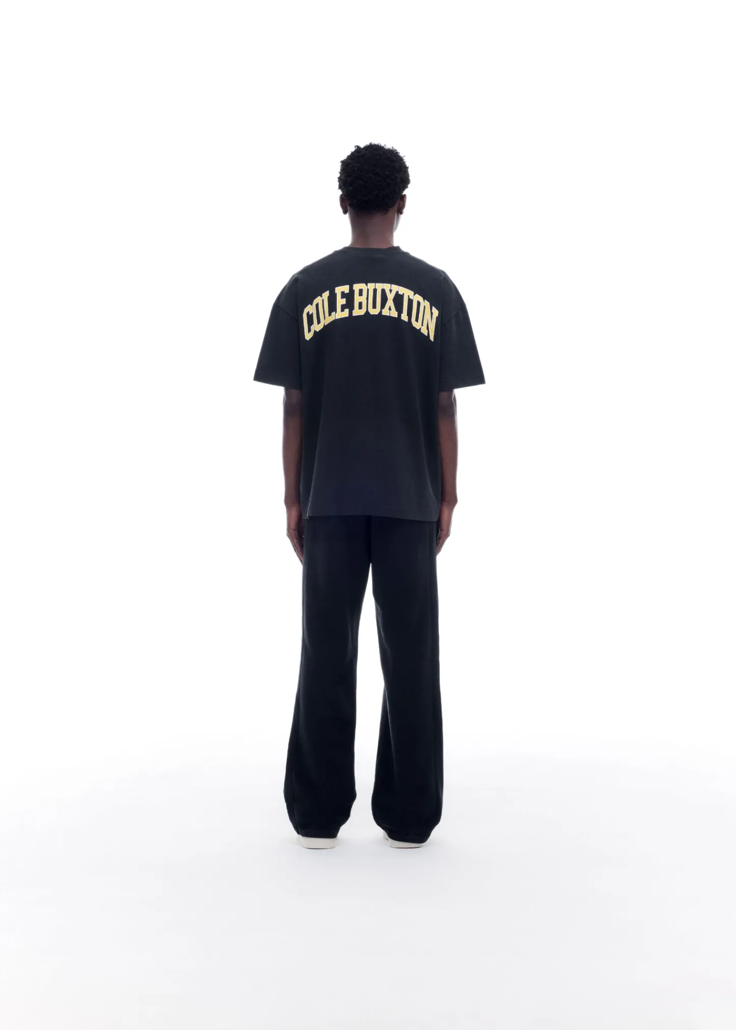Cole Buxton YELLOW ARC T-SHIRT| T-Shirts