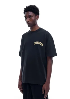 Cole Buxton YELLOW ARC T-SHIRT| T-Shirts