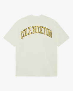 Cole Buxton YELLOW ARC T-SHIRT| T-Shirts