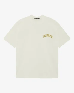 Cole Buxton YELLOW ARC T-SHIRT| T-Shirts